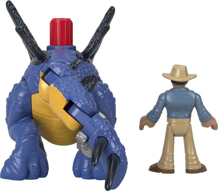 Actual product image Imaginext Jurassic World™ Stegosaurus & Dr. Grant