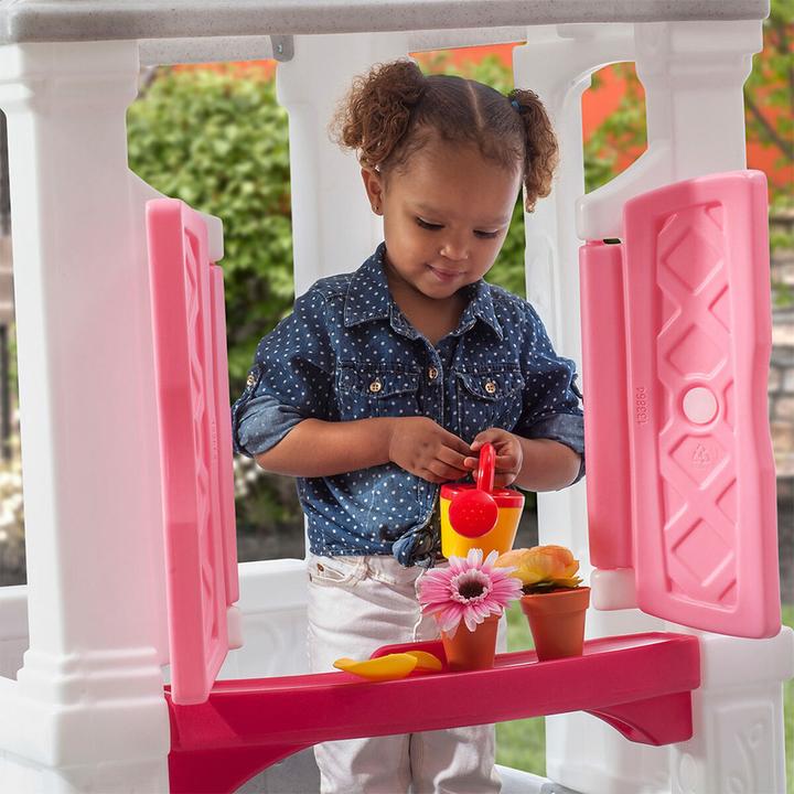 Produktbild Step2 Kinderspielhaus Step 2 Courtyard Cottage 118 x 100 x 83 cm