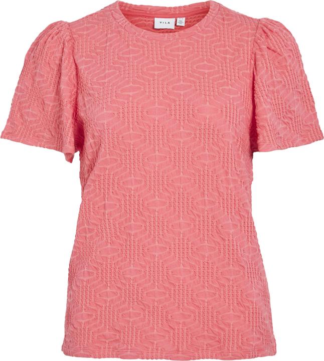 Produktbild Vila Rundhals Oberteil mit kurzen Ärmeln (XL)