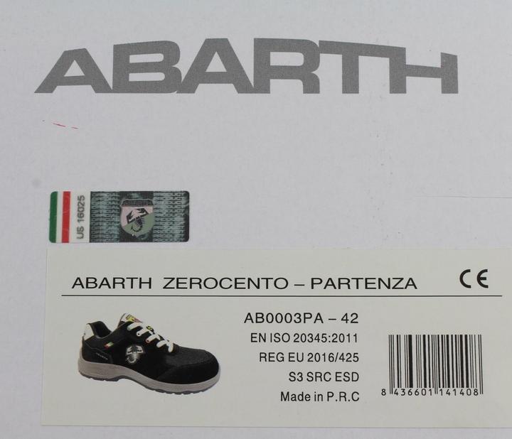 Image du produit Abarth Chaussures de sécurité Zerocento Partenza (44)