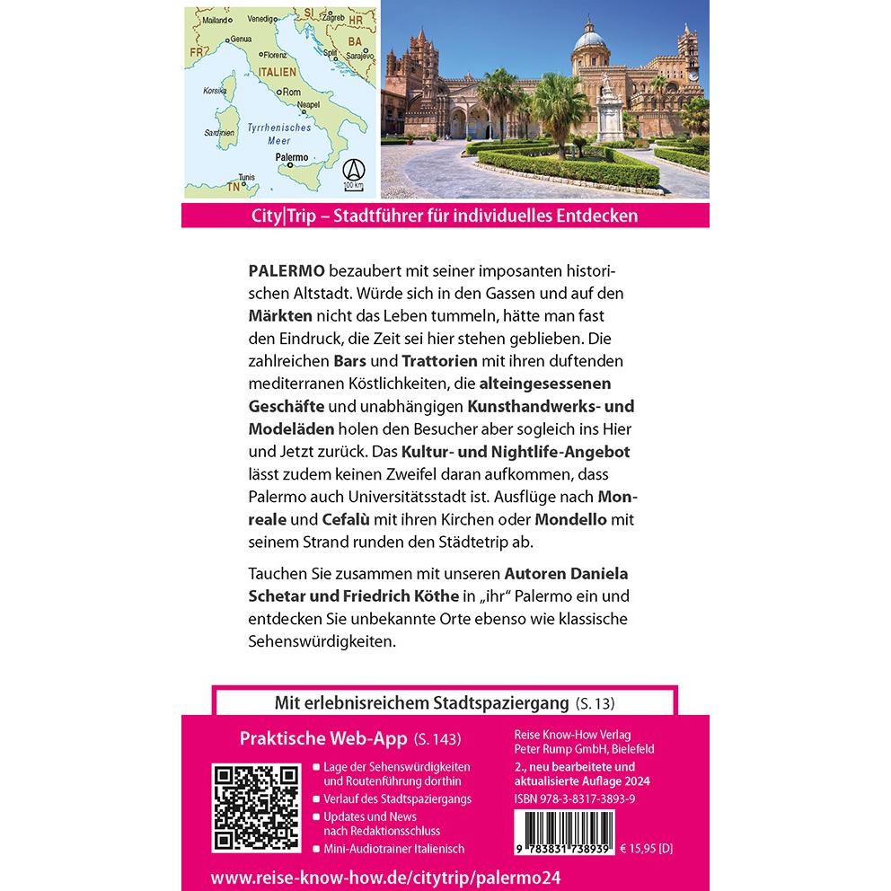 Thumbnail - CityTrip Palermo, Ratgeber von Daniela Schetar, Friedrich Köthe