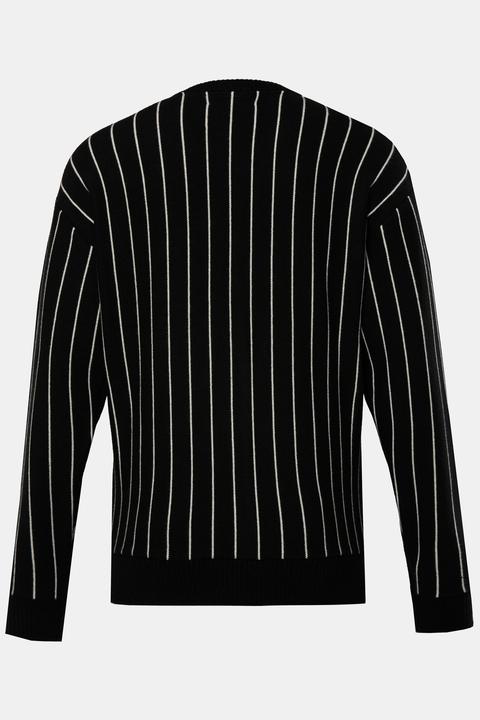 Produktbild Sthuge Strickjacke, Nadelstreifen, V-Auschnitt, Badge (L)