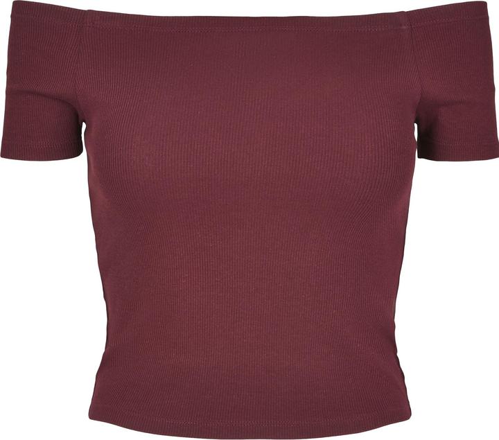Produktbild Urban Classics Ladies Off Shoulder Rib Tee (M)