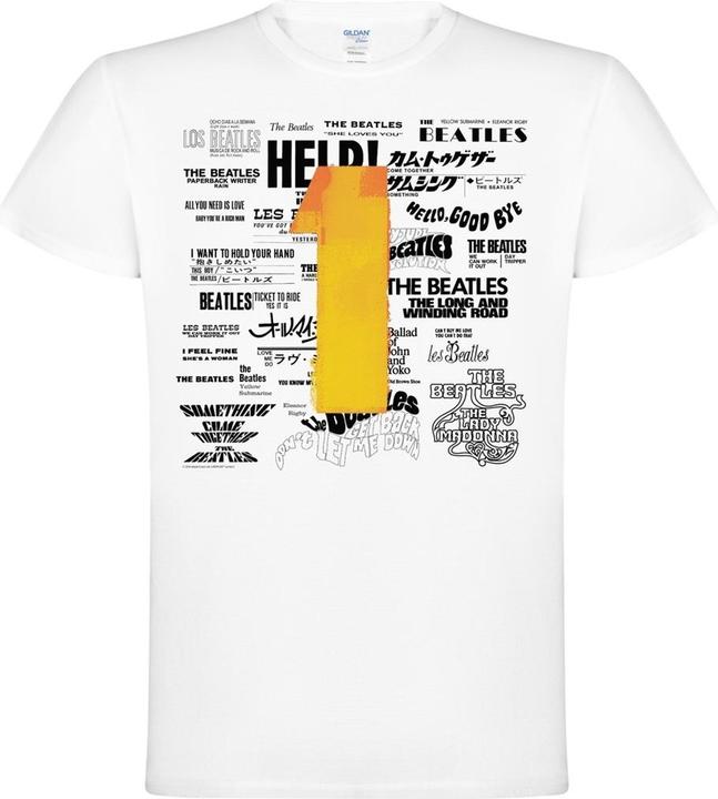 Actual product image The Beatles Number One TS (XXL)