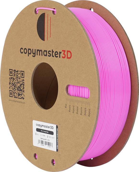 Image du produit Copymaster3D PLA Filament for 3D Printer, 1.75 mm, Pink (PLA, 1.75 mm, 1000 g, Pink)