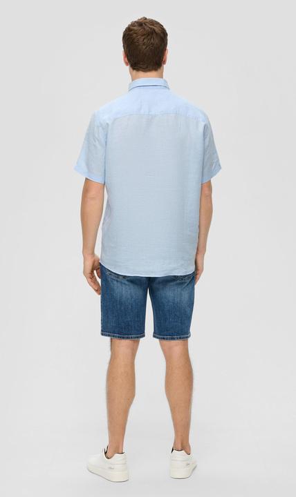 Immagine prodotto S.Oliver Hemd Kurzarmhemd aus Leinen (XL)