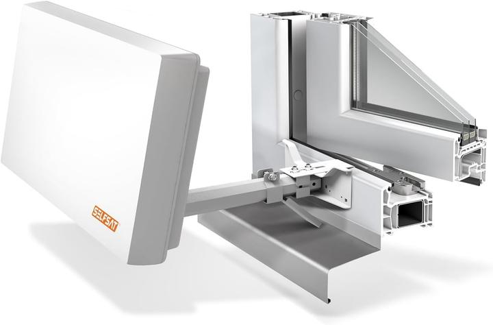 Produktbild Selfsat H22D+ Flachantenne mit Single LNB (Flachantenne, 34.50 dB, DVB-T / -T2)