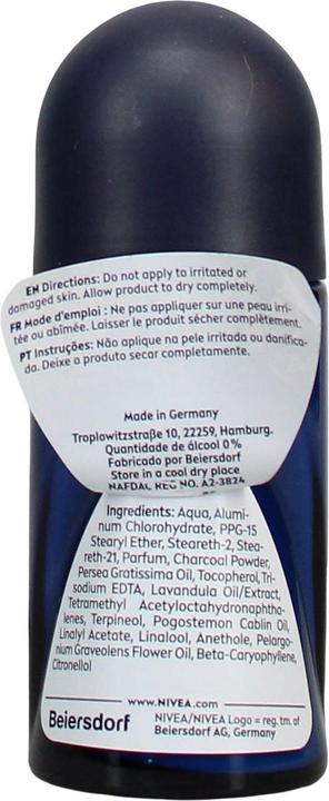 Produktbild NIVEA Roll On 50ml Men Deep Dryclean Imp (Roll-on, 50 ml)