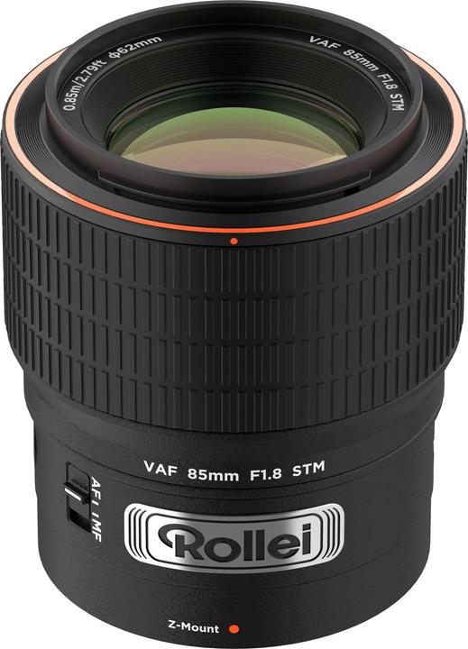 Produktbild Rollei AF 85 mm F/1.8 Nikon Z- Mount (Nikon Z, APS-C / DX, Vollformat)