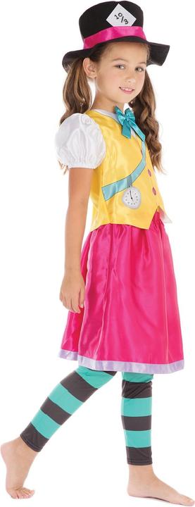 Actual product image Bristol Novelty Girl Mad Hatter costume (L)