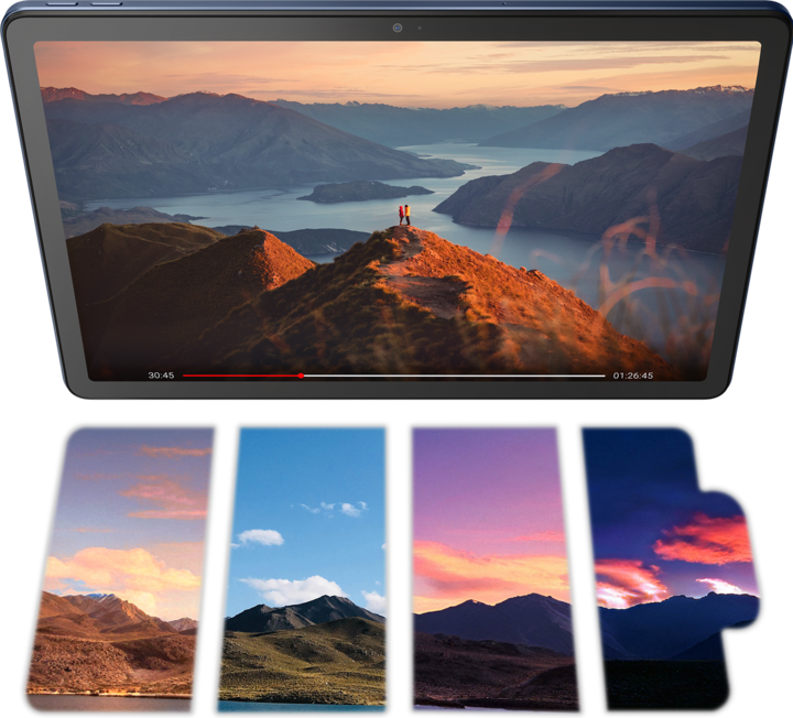 Actual product image Lenovo Tab M10 (5G, 10.61", 128 GB, Abyss Blue)