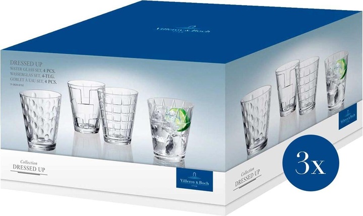 Actual product image Villeroy & Boch Wassergläser Dressed Up (0.31 l, 12 x)