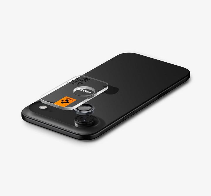 Actual product image Spigen Glass tR EZ Fit Optik Pro 2 Pack (2 pcs., Apple iPhone Air)