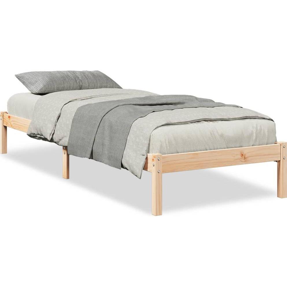 VidaXL, Bett, Bett Extra Lang ohne Matratze 90x220 (90 x 220 cm)