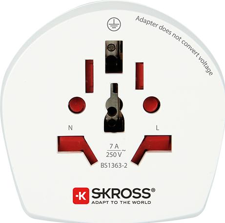 Actual product image Skross World to UK