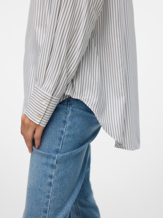 Produktbild Vero Moda Vmnora Ls Oversize Shirt Wvn Ga Noos (S)