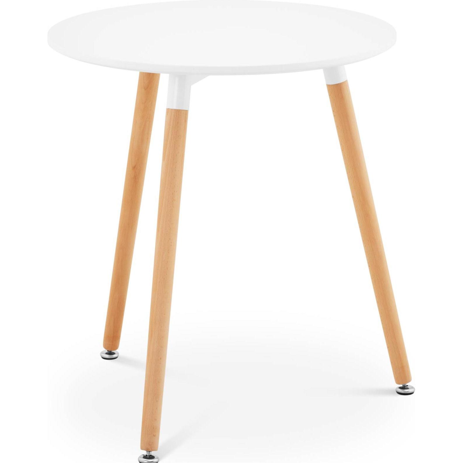 Fromm & Starck, Bartisch, Tisch rund Ø 60 cm Holztisch 100 kg Bistrotisch 3 Tischbeine Buche Küchentisch