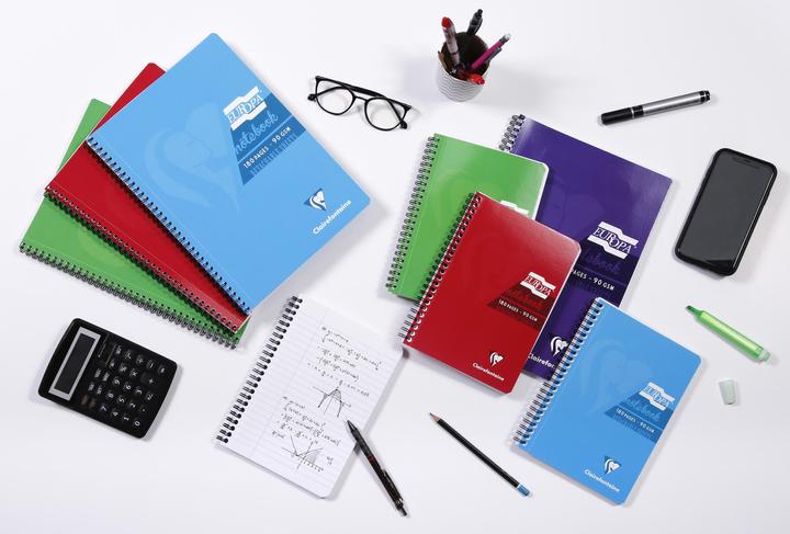 Actual product image Clairefontaine Europe (A4, Lined, Hardcover)