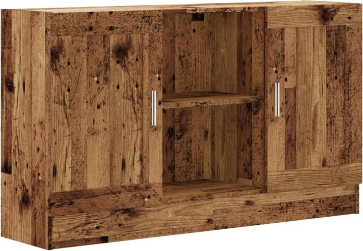 Actual product image vidaXL Sideboard Kommode Anrichte Schrank Mehrzweckschrank Altholz-Optik