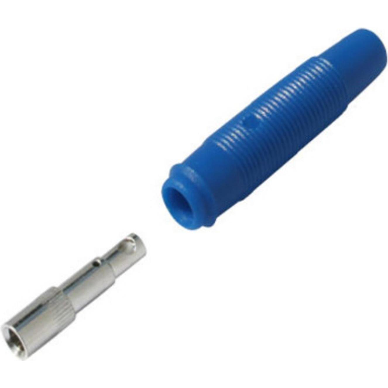 Shiverpeaks S/CONN maximum connectivity Labor-Bananenkupplung, blau, Elektronikkabel + Stecker, Blau
