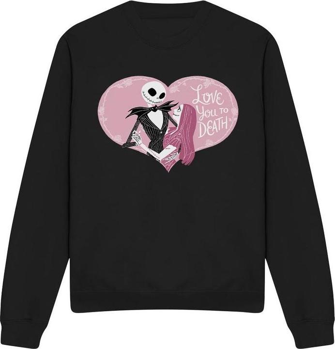 Produktbild The Nightmare Before Christmas Love You To Death Sweatshirt Valentinstag (L)