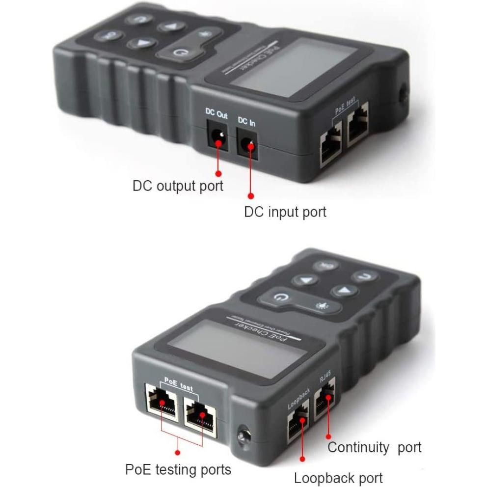 Techly, Multimeter, Professioneller PoE RJ45 Tester