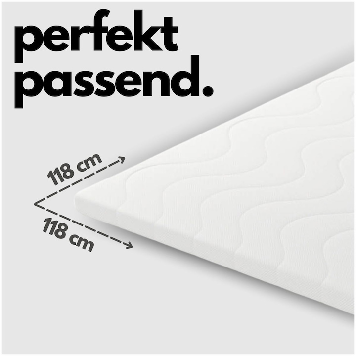 Produktbild Sämann Laufgittermatratze Cloud Basic (120 cm, 120 cm)