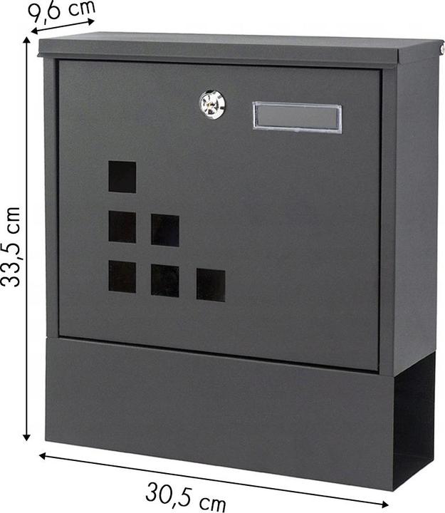 Produktbild Modernhome Steel mailbox