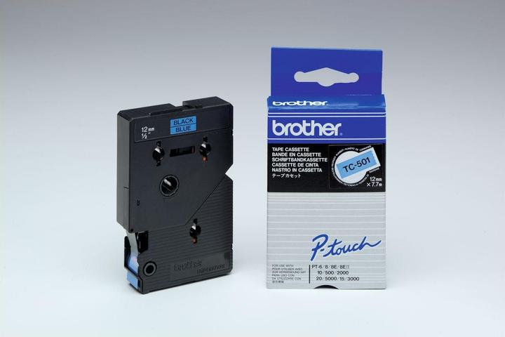 Produktbild Brother P-Touch (1.20 cm, Blau, Schwarz)