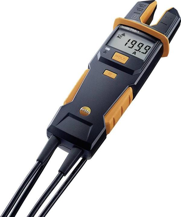 Actual product image Testo Hand multimeter, current clamp di (CAT III 1000V, CAT IV 600V)