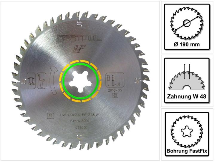Produktbild Festool Feinzahnsägeblatt