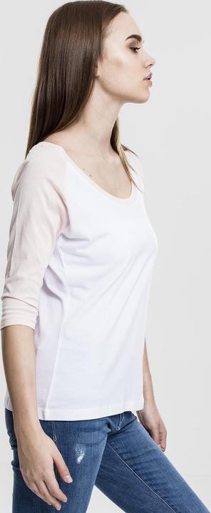 Immagine prodotto Urban Classics Tee Raglan 3/4 da donna a contrasto (XS)