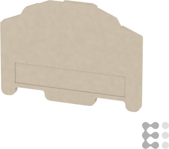 Produktbild Weidmüller Endplatte ZAP/TW7, beige