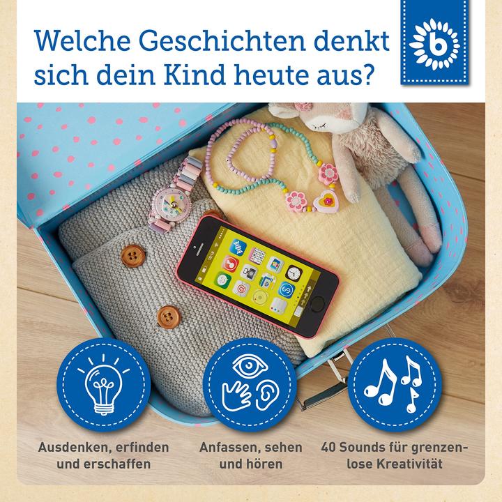 Produktbild Bieco Smartphone rosa mit Licht/Sound