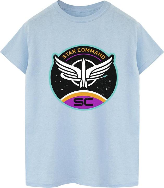 Actual product image Disney Mens Lightyear Star Command Circle T-Shirt (L)