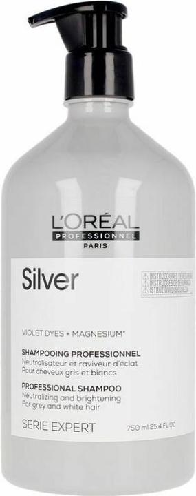 Produktbild L'Oréal Professionnel SILVER shampooing professionnel 750 ml (750 ml)