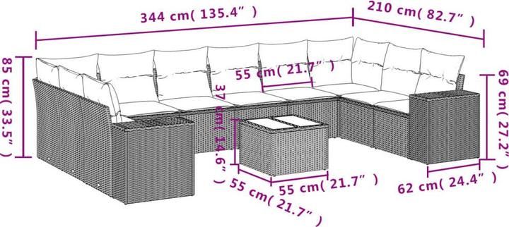 Produktbild vidaXL Lorelei