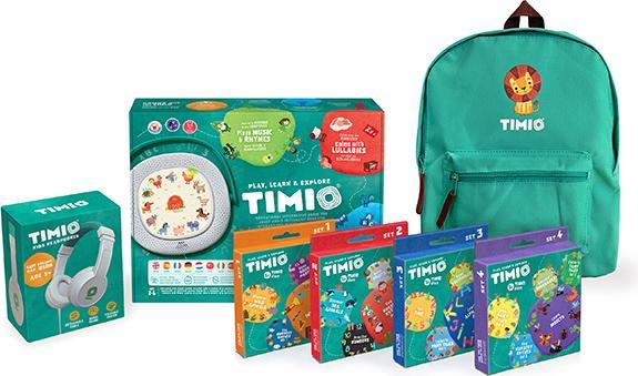 Actual product image Timio Audio Disc Set 1 (French, Italian, German, Dutch, Portuguese, Multilingual, Spanish, English, Chinese)