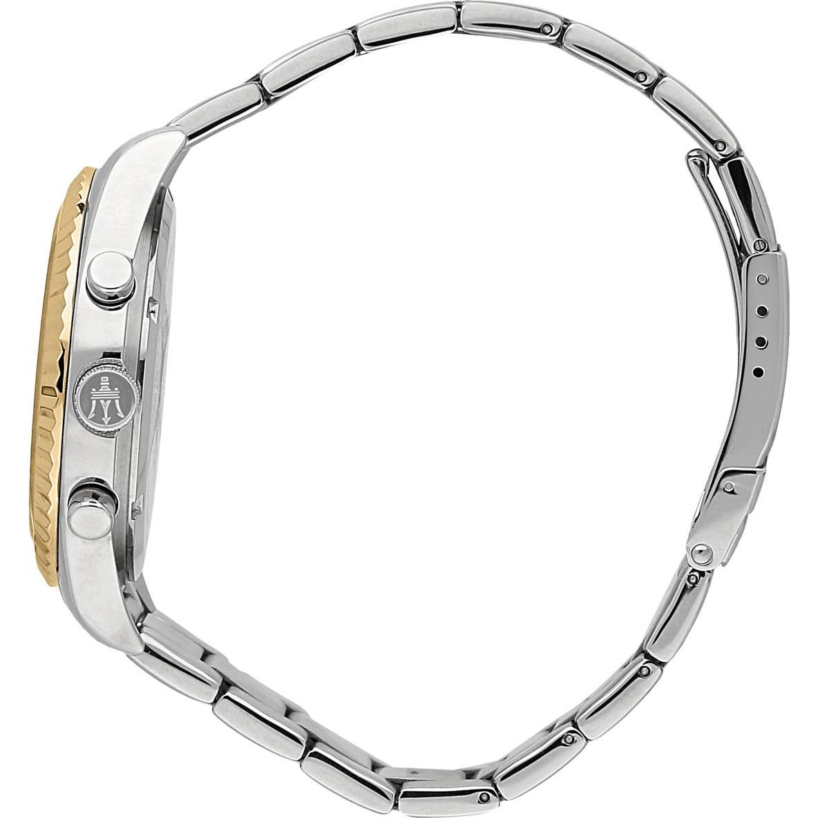 Thumbnail - Maserati, Armbanduhr, Competizione, Silber, (Analoguhr, 43 mm)