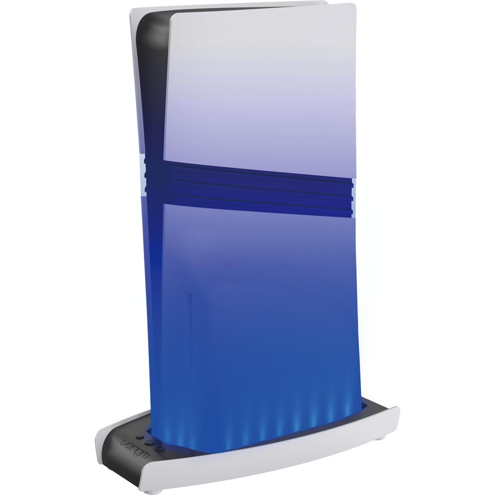 Venom LED Stand Slim & Pro PS5 (PS5), Altri accessori gaming, Bianco, Nero
