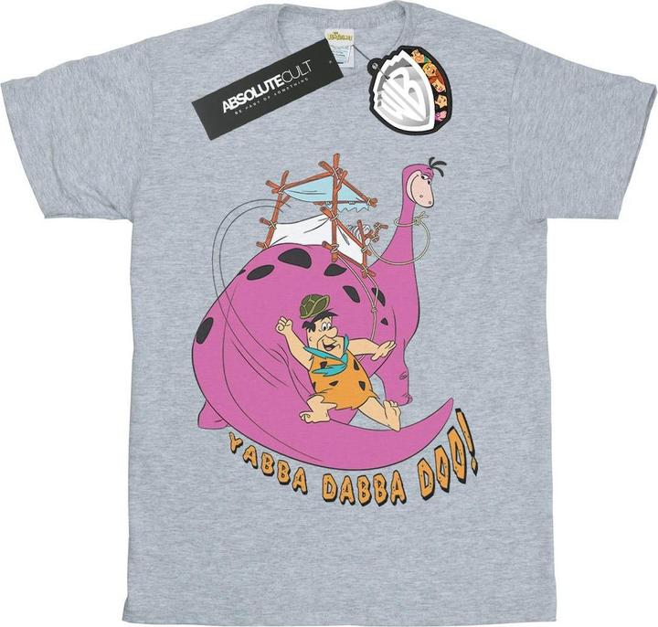 Actual product image The Flintstones Girls Yabba Dabba Doo Cotton T-Shirt (116)