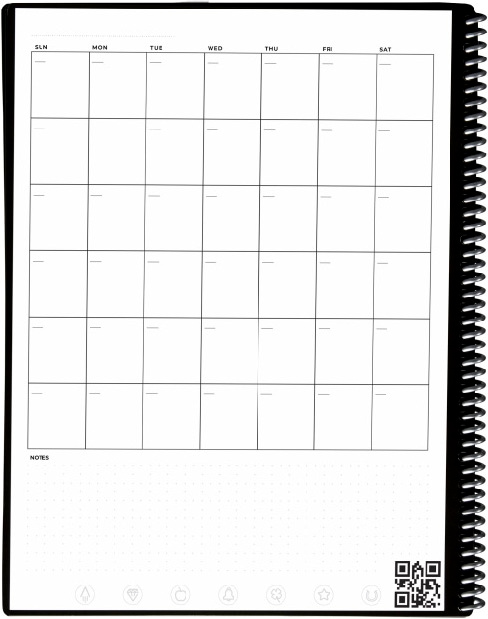 Image du produit Rocketbook Fusion (A4, À rayures, Couverture rigide)