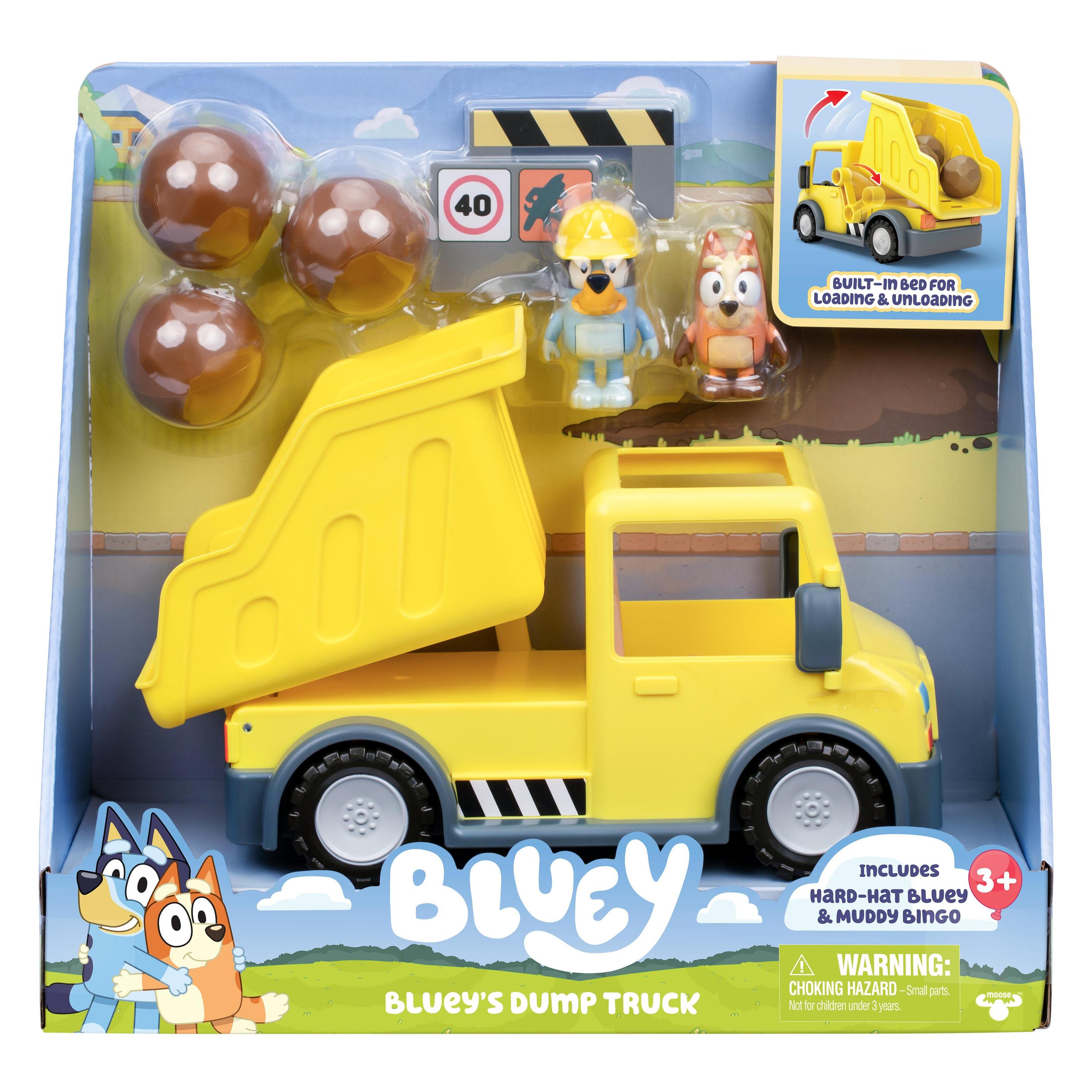 Bluey Tipvogn med eksklusive og Bingo figurer (90317)