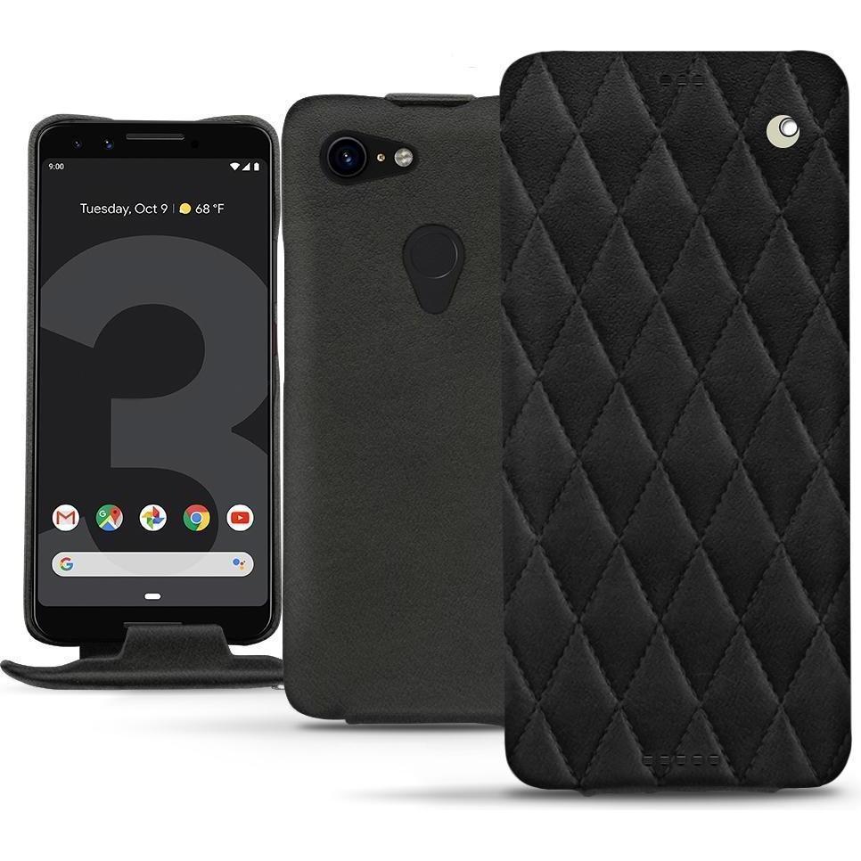 Noreve Lederschutzhülle vertikal (Google Pixel 3 XL), Smartphone Hülle, Schwarz