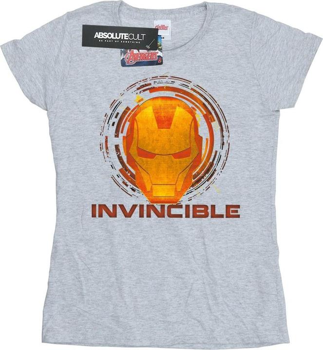 Image du produit - T-shirt IRON MAN INVINCIBLE - Femme (S)