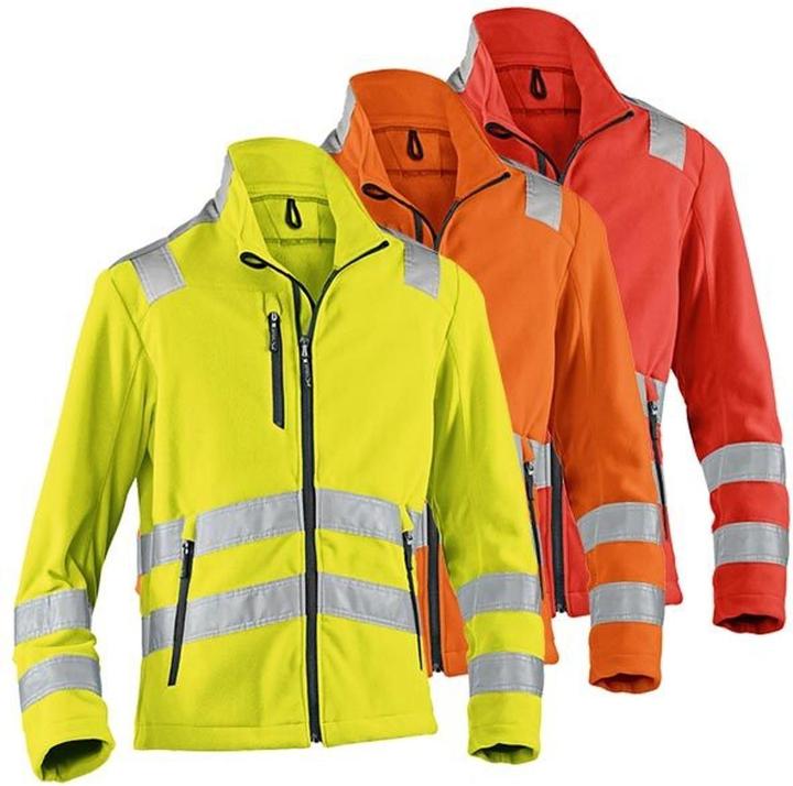 Actual product image Kübler Fleece jacket high-visibility Reflectiq 1407 (M)