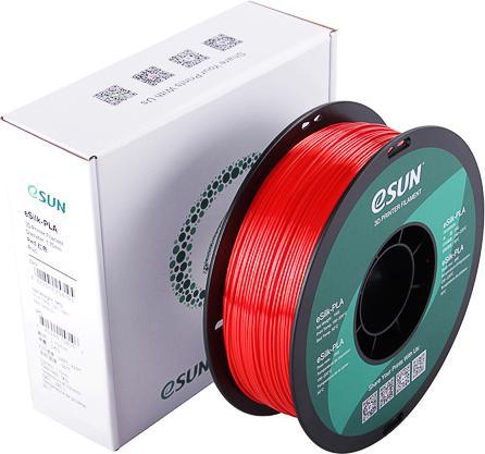 Immagine prodotto eSUN Filamento 3D eSilk-PLA 1,75mm Rosso 1kg (PLA, 1000 g)