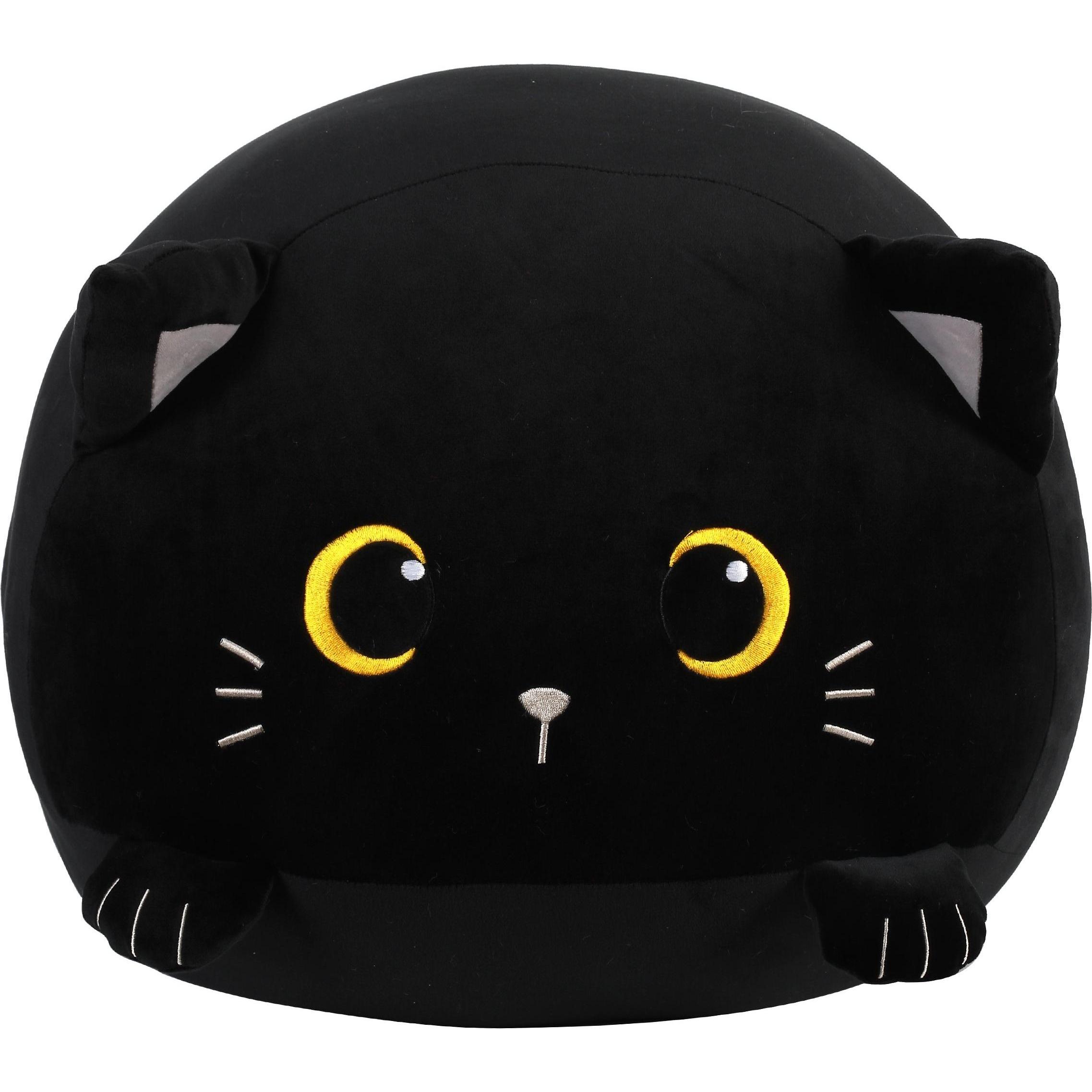 Thumbnail - Total Juggling, Kinderkissen, iTotal - Giant Pillow (60 x 70 x 45 cm) - Black Cat (XL2208O) (60 x 70 x 45 cm)