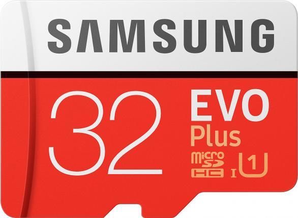 Immagine prodotto Samsung microSDHC Memory Card Evo Plus with Adapter, 32Gb