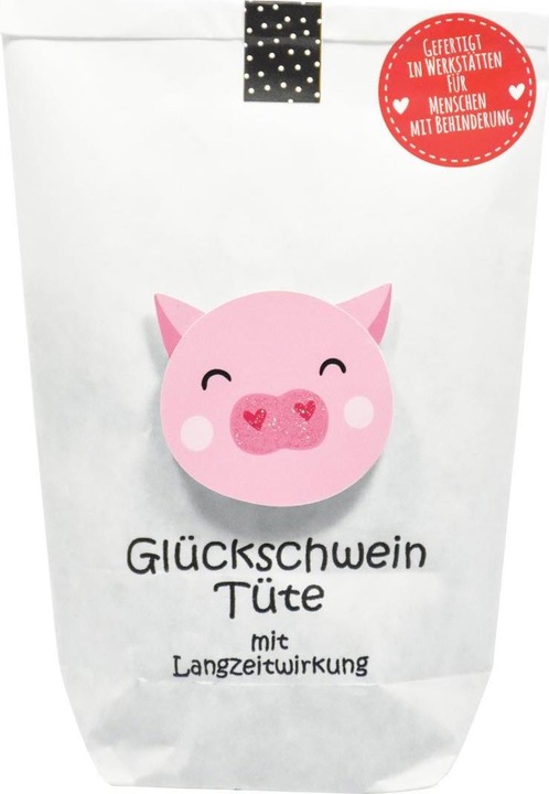 Image du produit Wunderle Cadeau sac à merveilles cochon porte-bonheur (Coffret cadeau, 1 x)